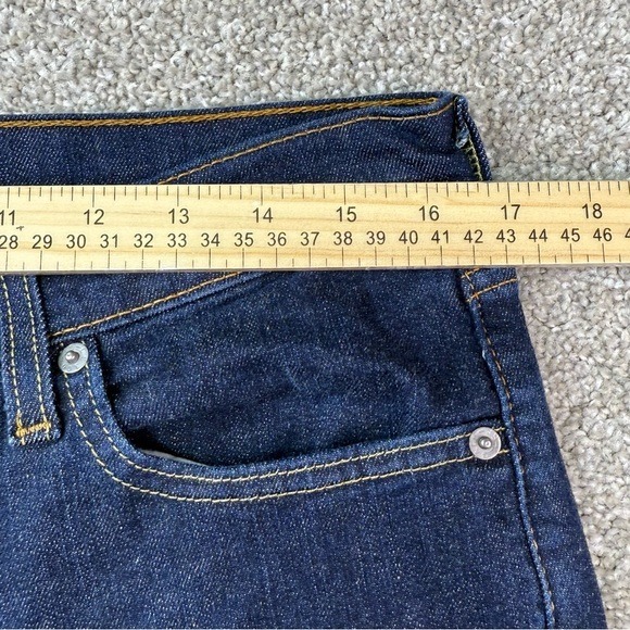 Levi's 513 Men's Jeans My Measurements Show 34x33 Blue‎ Straight - Picture 2 of 12